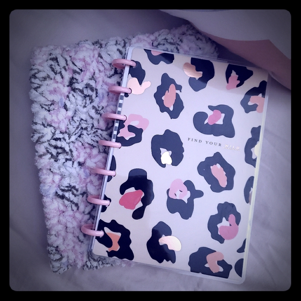 Handmade Crochet Planner Pouch